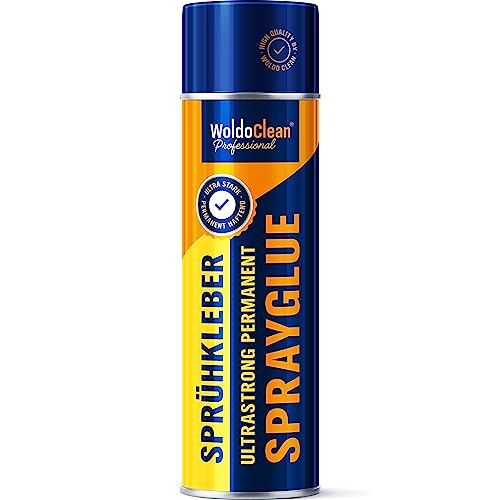 Sprühkleber 500ml zum Kleben von Dachhimmel, Schaumstoffe - Filz, Wolkenhimmel, Leder, Metallfolien uvm.
