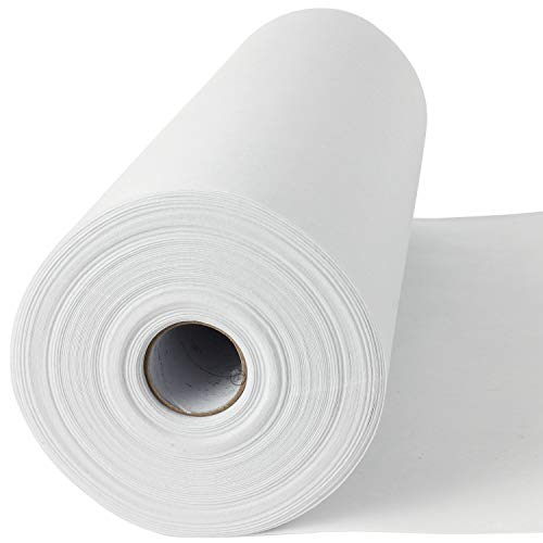 50 lfm Madeira Stickvlies, Reißvlies in weiß, 50 g/m², 30 cm breit, Cotton Soft, mittelschwere Stoffe, ohne Kleber - Stickvlies!