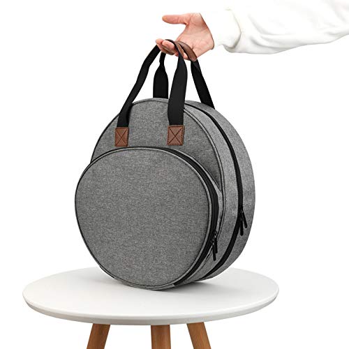 Aufbewahrungstasche für Stickerei-Werkzeug, Tasche mit Schulterriemen für Häkelwerkzeuge, tragbar, für Stickereiprojekte und Punktwerkzeuge.