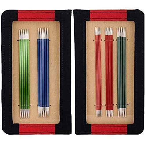 KnitPro Stricknadel Double Ended: Set: 15cm, Metal, 150