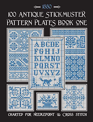 100 Antique Stickmuster Pattern Plates: Book One (English Edition)