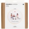 Rico Design Figurico Stickpackung Teatime 20cm