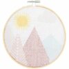 Rico Design Stickpackung Sashiko Landschaft