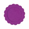 Rico Design Filzrahmen rund lila 10cm