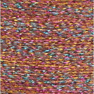 Rico Design Sticktwist Metallic No. 40 Rainbow 200m orange