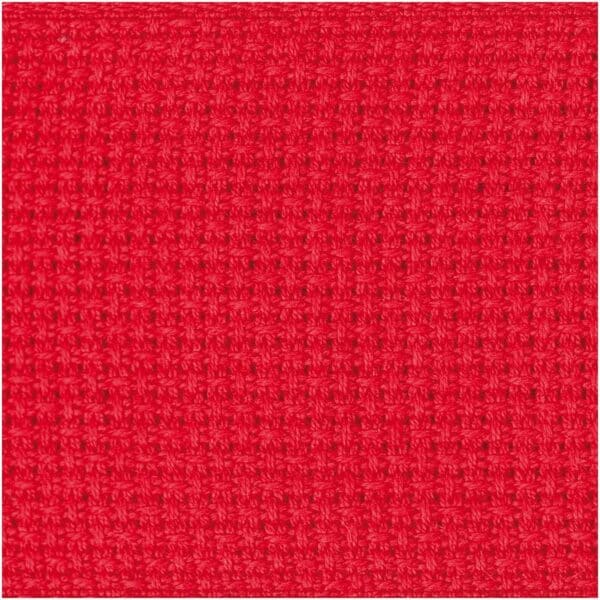 Rico Design Aidaband rot 6 Stiche/cm 2 cm
