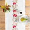 Rico Design Stickpackung Läufer Herbstblüten 40x150cm