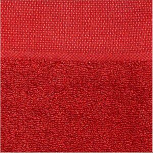 Rico Design Waschhandschuh 15x21cm rot