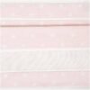 Rico Design Lätzchen mit weißen Punkten 30x34cm rosa-weiß