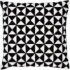 Rico Design Gobelin Kissen Dreiecke schwarz 40x40cm zum Sticken