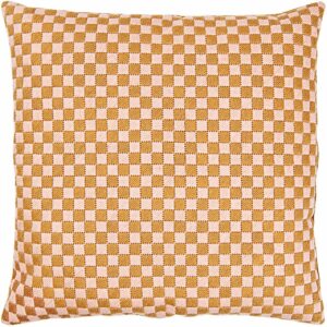 Rico Design Gobelin Kissen Quadrate rosa-sand 40x40cm zum Sticken