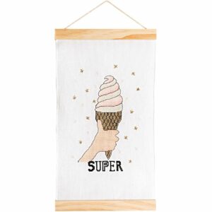 Rico Design Stickpackung Behang Eiscreme 20x34cm