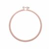 Rico Design Stickring aus Kunststoff puder 17