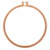 Rico Design Stickring aus Kunststoff senf 22