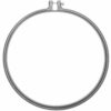 Rico Design Stickring aus Kunststoff grau 25