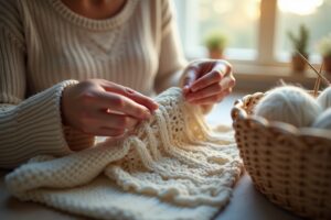 Schnelle Lochmuster stricken leicht gemacht